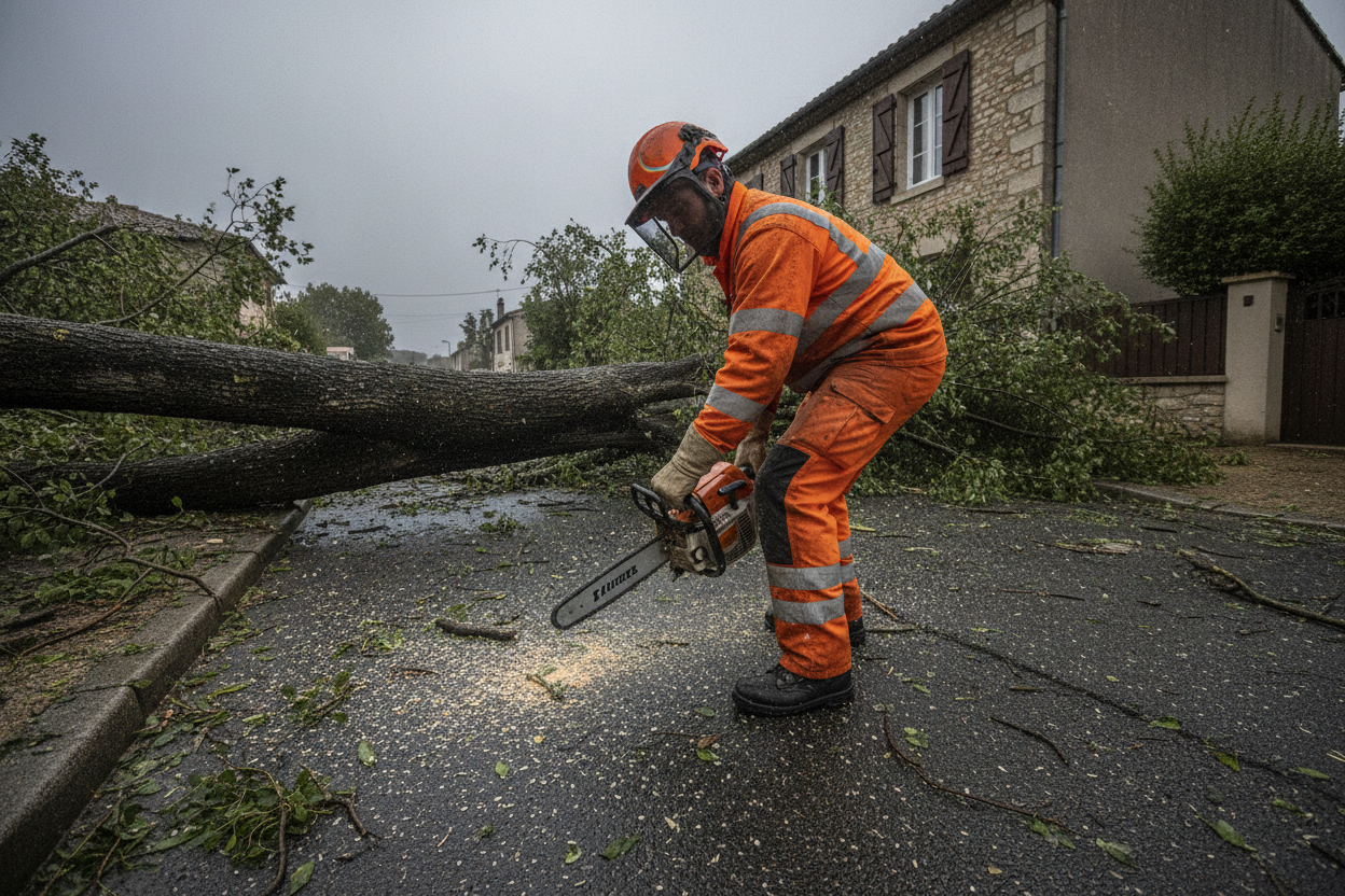 Élagage et abattage d'urgence à Perpignan : intervention rapide 7j/7 après tempête